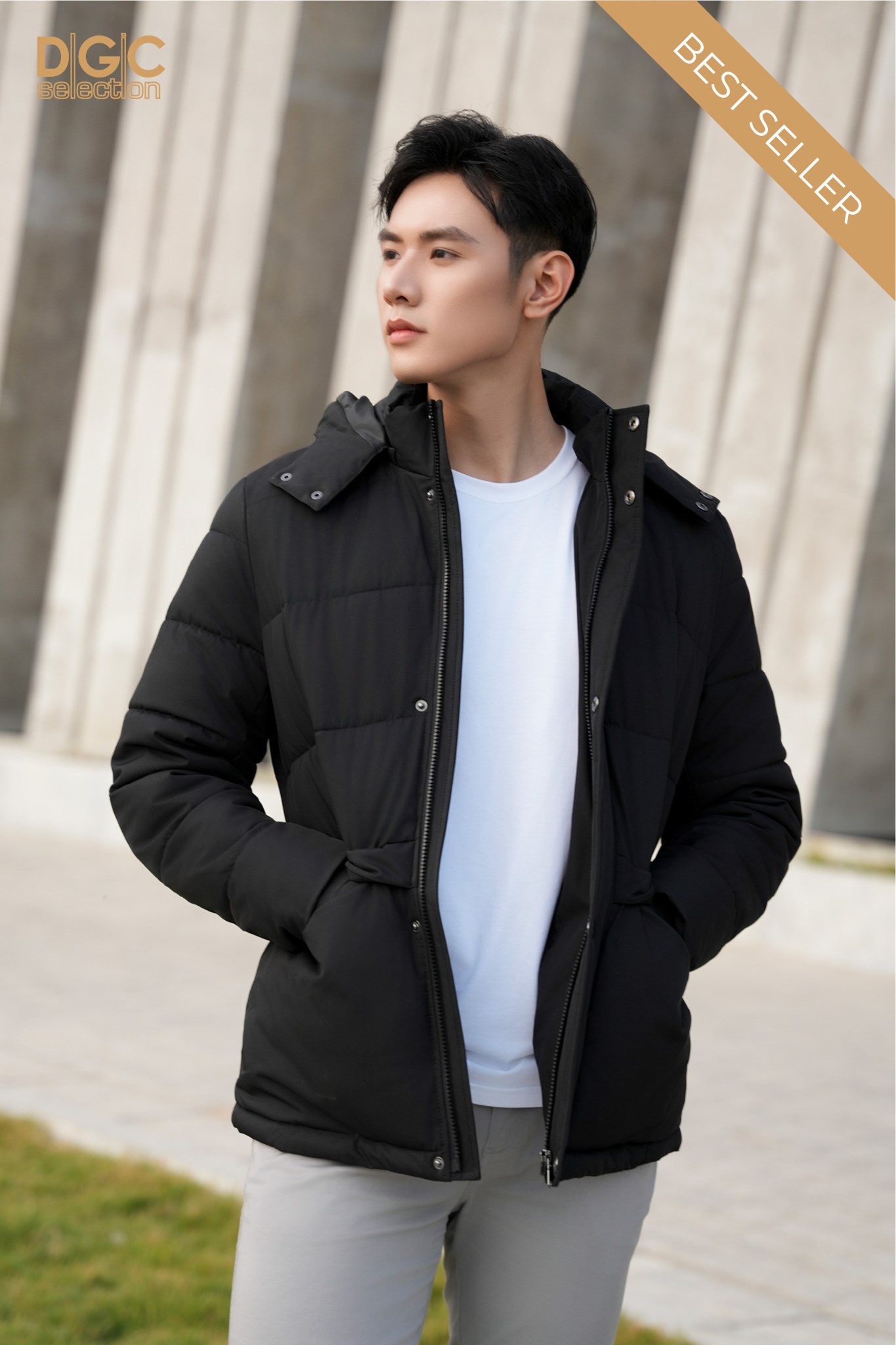 Ảnh của Áo jacket 3 lớp dáng ngắn